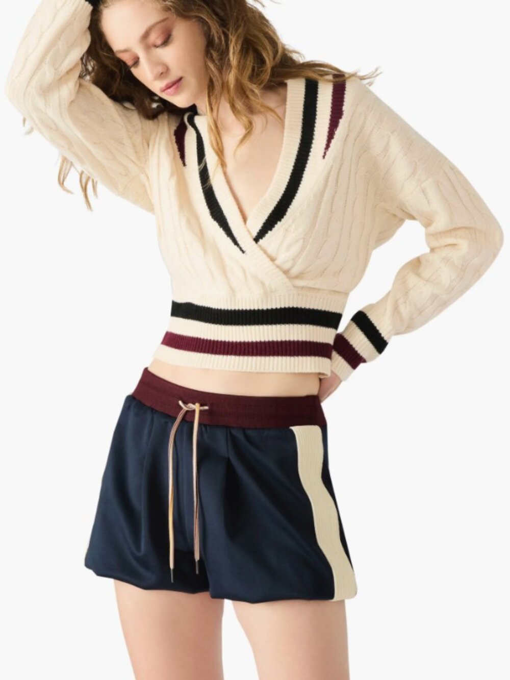 Steve Madden Daisy Drawstring Bubble Shorts — Size S (NWT)